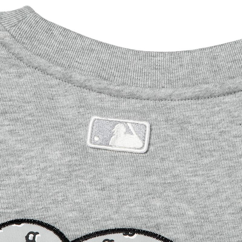 New MLB Sweatshirts Unisex Gray 3AMTM0341-43MGS