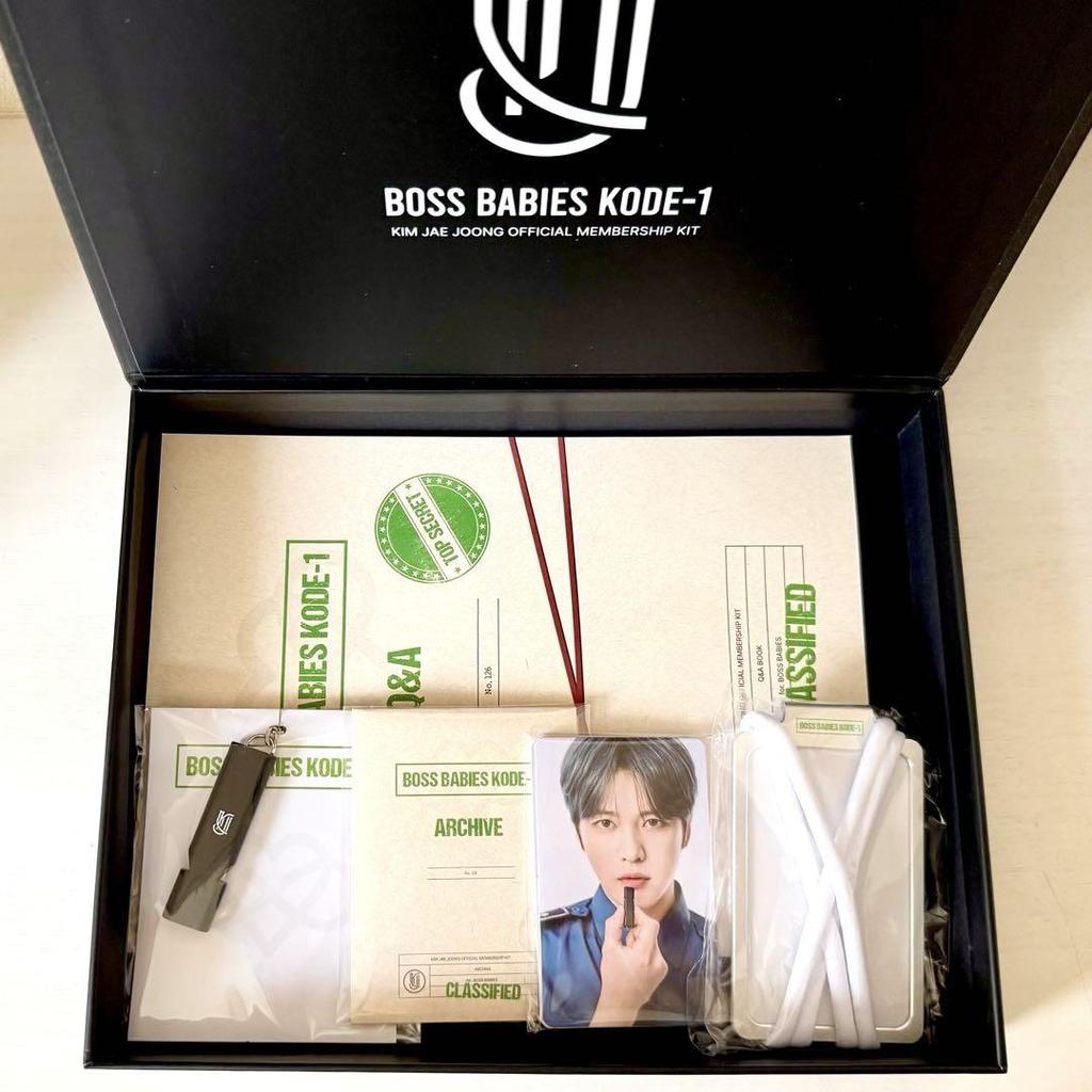 [Б/У] Кит с преимуществами членства Jaejoong BOSS BABIES KODE-1
