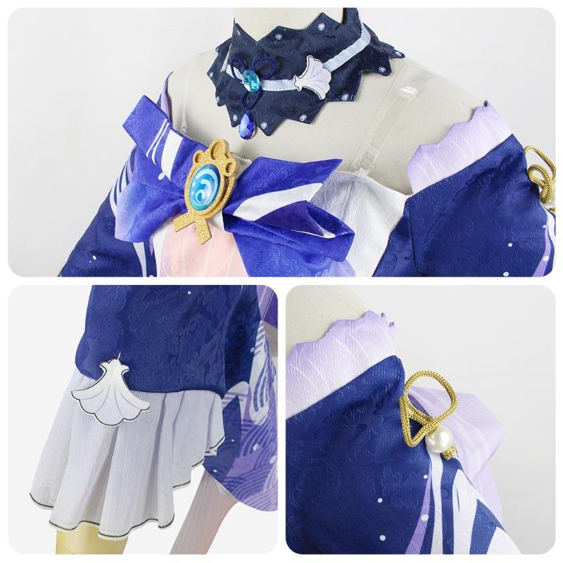 Coral Palace Xinhai cos suit kokomi five-star Coral Palace Xinhai cosplay animation performance suit is now