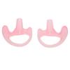 5 Pair Radio Ear Mold Earbud Replacement Left Right Earpiece Insert Walkie Talkie Silicone PinkM
