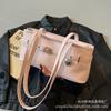 2025 New Bag Female Senmeng Trend Line Fashion Texture Shoulder Armpit Bag Spring Leisure Commuter Small Square Bag