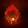 Огненный Кальцифер Пятицветная Светящаяся Аниме Фигурка Огненный Демон Модель Миядзаки Украшение Коллекционная Кукла Игрушка Рождественский Подарок