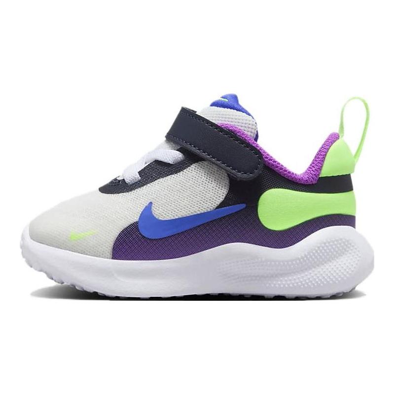 Nike Revolution 7 TD Fuchsia Dream Ultramarine Детские кроссовки Белый Summit-White Light-Ultramarine FB7691-100