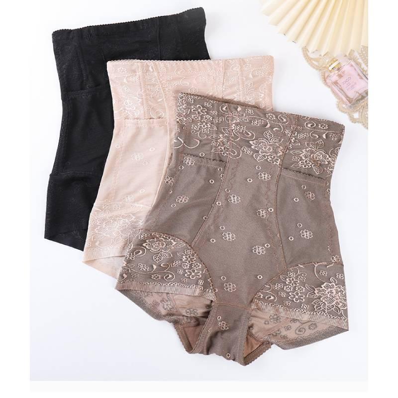 Корректирующие трусы с высокой талией, бесшовные, для послеродового контроля фигуры