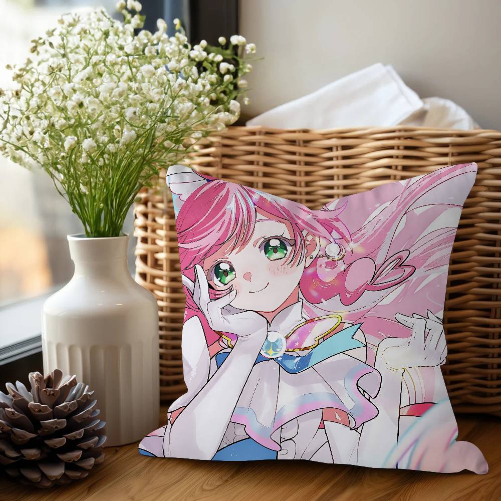 P-Pretty C-Cure Pink Cushion Cover Pillowcase Upholstery Sofa Throw Pillow Home Decor Pillowcas