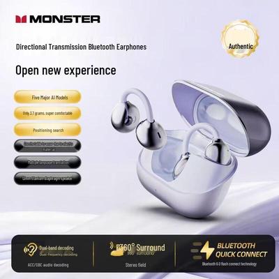 Беспроводные AI-наушники Monster AC235 для спорта с функцией умного перевода