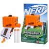 Hasbro Nerf Microshot Minecraft Snow Golem Mini Minecraft Snow Golem Mob 2 Official Nerf Elite Includes Priming Handle F6132 Genuine Product Blaster,
