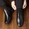 Men's shoes autumn mid-top leather shoes OPP zipper bag without shoe box (oil Meiruijie series)
