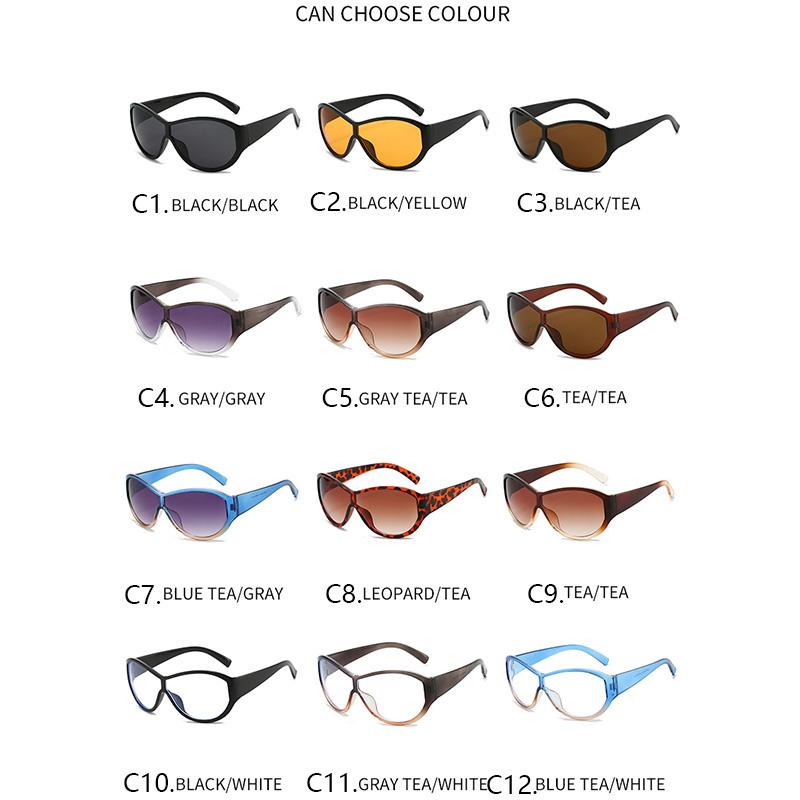 Винтажные Модные Солнцезащитные Очки с Большой Оправой Женские Мужские Дизайнерские Солнцезащитные Очки Роскошного Бренда Леди Мужские Очки для Путешествий и Занятий Спотом на Открытом Воздухе UV400