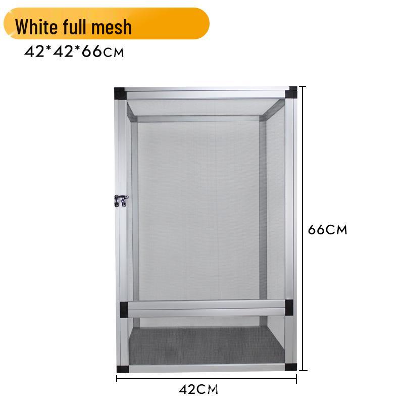 PAYI Aluminum Reptile Terrarium: Breathable & Disassemblable for Chameleons, Lizards, and Snakes