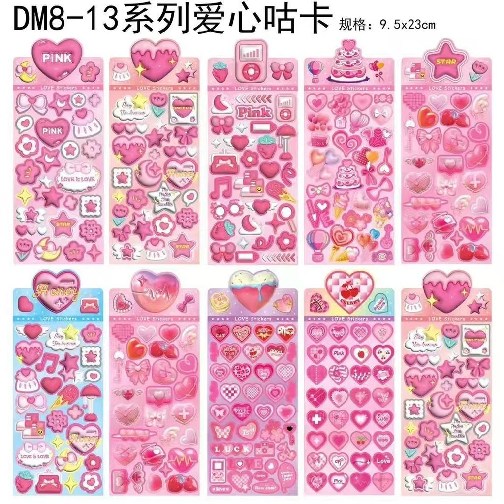 New 18pocs KPOP Devil Hunter Men's Group Anime Laser Cutting Stickers, Used for Office Stationery Shelf Stickers Decorative Gift