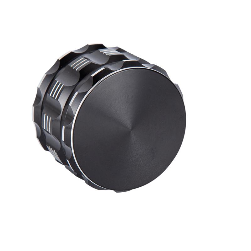 63mm Herb Grinder 4-layer Aluminum Alloy Smooth Plate Cigarette Crusher