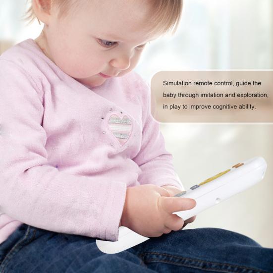 Baby Teething Toy Soft Button TV Remote Control Food Grade Silicone