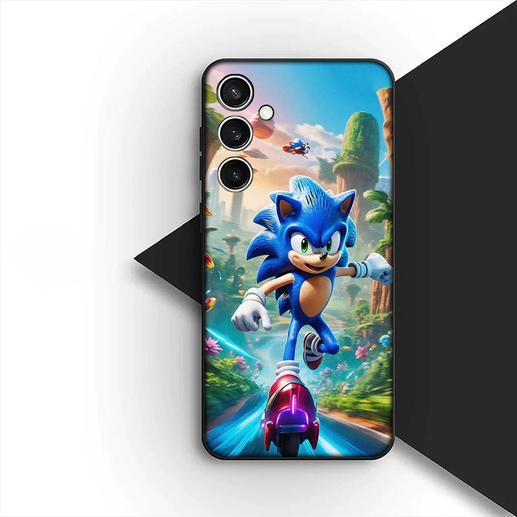 S-Sonics-Poster Hedgehog Cover for Samsung Galaxy S22 S21 S20 FE Ultra Plus A07 A15 A16 A17 A25 A37 A57 + Coque Phone Case