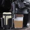 2 в 1 автомобильный держатель для стакана, расширитель, автомобильный держатель для мобильного телефона, подходит для телефонов 5,4-7,2 дюйма, регулируемый органайзер для стакана, адаптер для подстаканника