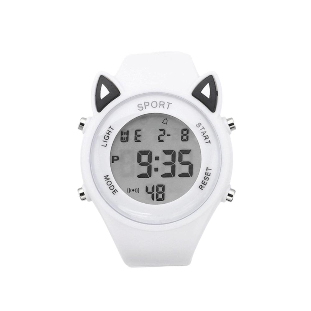 Comfortable Kids Watch with Bracelet Sports Electronic Watch Cute Children's Watch for Students