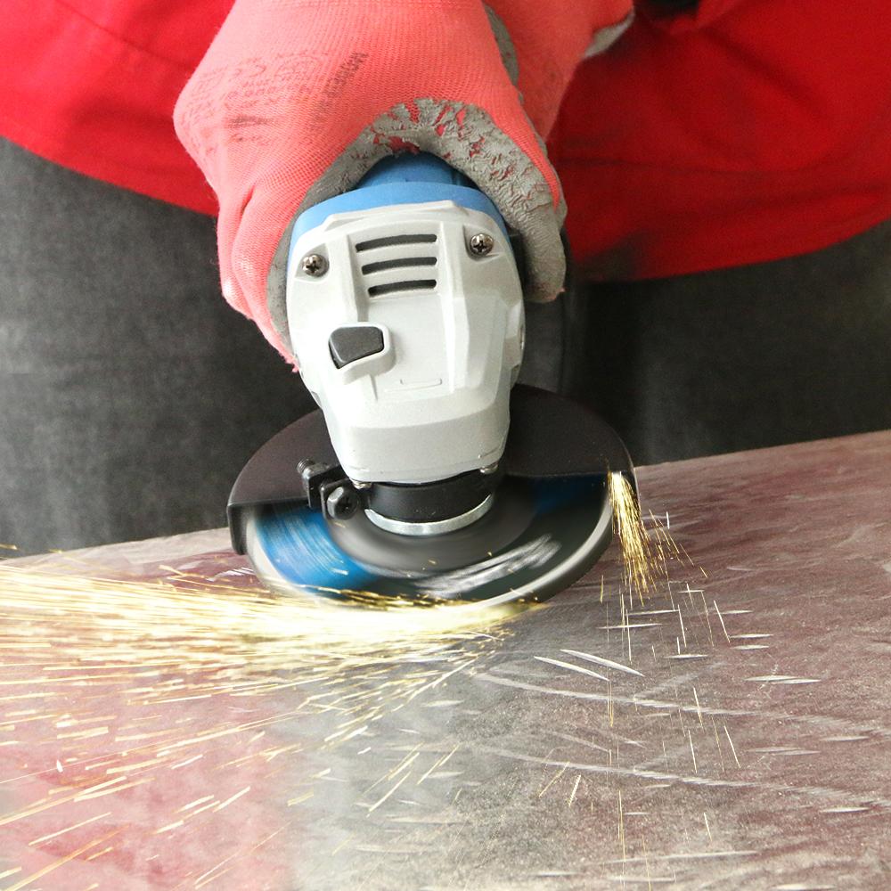 Электроинструменты для шлифовальной машины, 6 А, 750 Вт, 11000 об/мин, угловые шлифовальные инструменты 4-1/2 дюйма с 3-позиционной регулировкой