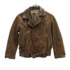 Leather Jacket 130 Brown Kid's Used