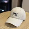 2026New simple small letter embroidered soft-top baseball cap for women, casual and versatile, student-friendly, face-slimming duckbill cap