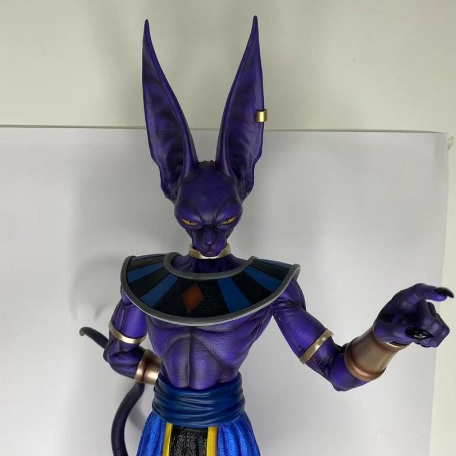 Фигурка Аниме Dragon Ball Beerus Бог Разрушения 53 см JT Большой Размер Коллекционная Модель Настольное Украшение Подарок