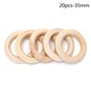 High-Grade Material Practical Durable Diy Wood Circle Widely Used
