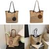 Woven Bag For Women With Hollow Design And Magnetic Closure For Daily Use
