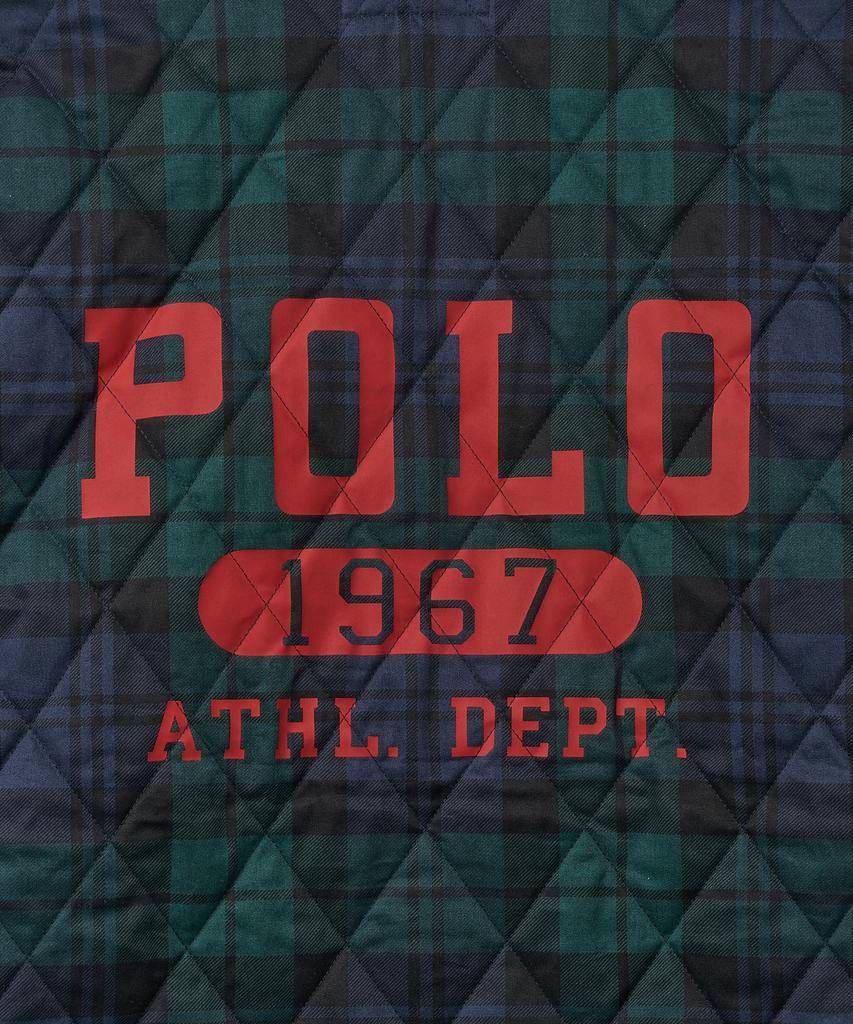 Polo Ralph Lauren Logo Plaid Short Coat - Multicolor