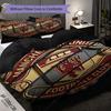 Glory Devils Emblem Bedding (1 * duvet cover + 2 * pillowcase, without core) 2D Flat Christmas birthday gift Duvet cover and pillowcase Bedding set