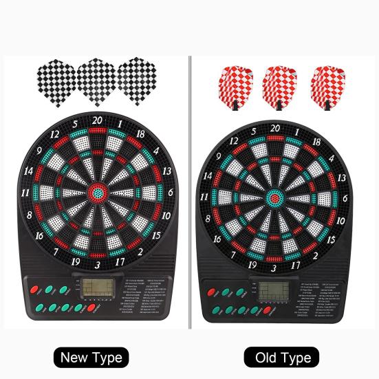 Electronic Dart Board Electric Dartboard with LCD Screen Auto-Scoring Smart Dart Board for Indoor