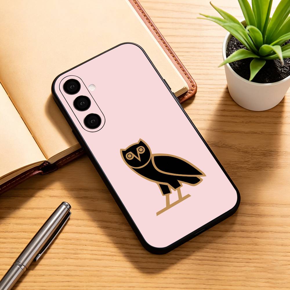 OWL-l D-Drake OvO Чехол для телефона Samsung Galaxy A73,A72,A71,A70,A53,A52,A51, Мягкий силиконовый черный чехол