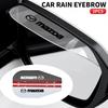 Car Rearview Mirror Rain Eyebrow Sun Visor Stickers For 3 5 323 CX-3 CX-4 CX-5 CX-7 CX-9 Axela 6 RX8 7 MX3 MX5 Accessories
