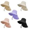 Breathable Sun Hat for Women Neck Cover Hat with Neck Flap Wide Brimmed Hat Adjustable Fashionable Sports Hat