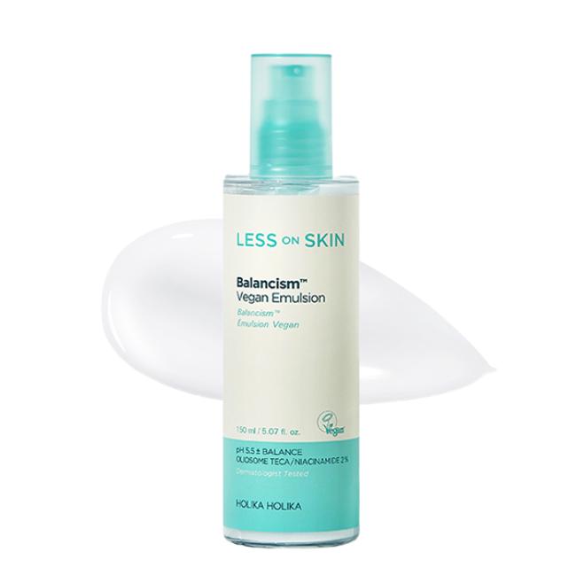 HOLIKA HOLIKA Less On Skin Balancism Vegan Skincare Set (Toner 170ml + Serum 50ml + Emulsion 150ml) (3 Options)