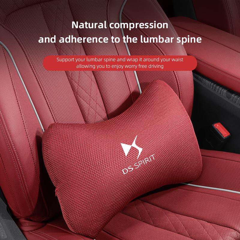 Подушка-подголовник для шеи и головы, поясничная подушка, подушка из ледяного шелка для DS SPIRIT DS3 DS4 DS4S DS5 5LS DS6 DS7 DS9 WILD RUBIS E-Tense