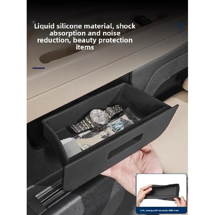 For 40 Series Alphard/Vellfire 3-row additional storage drawer box storage slot interior modification accessories