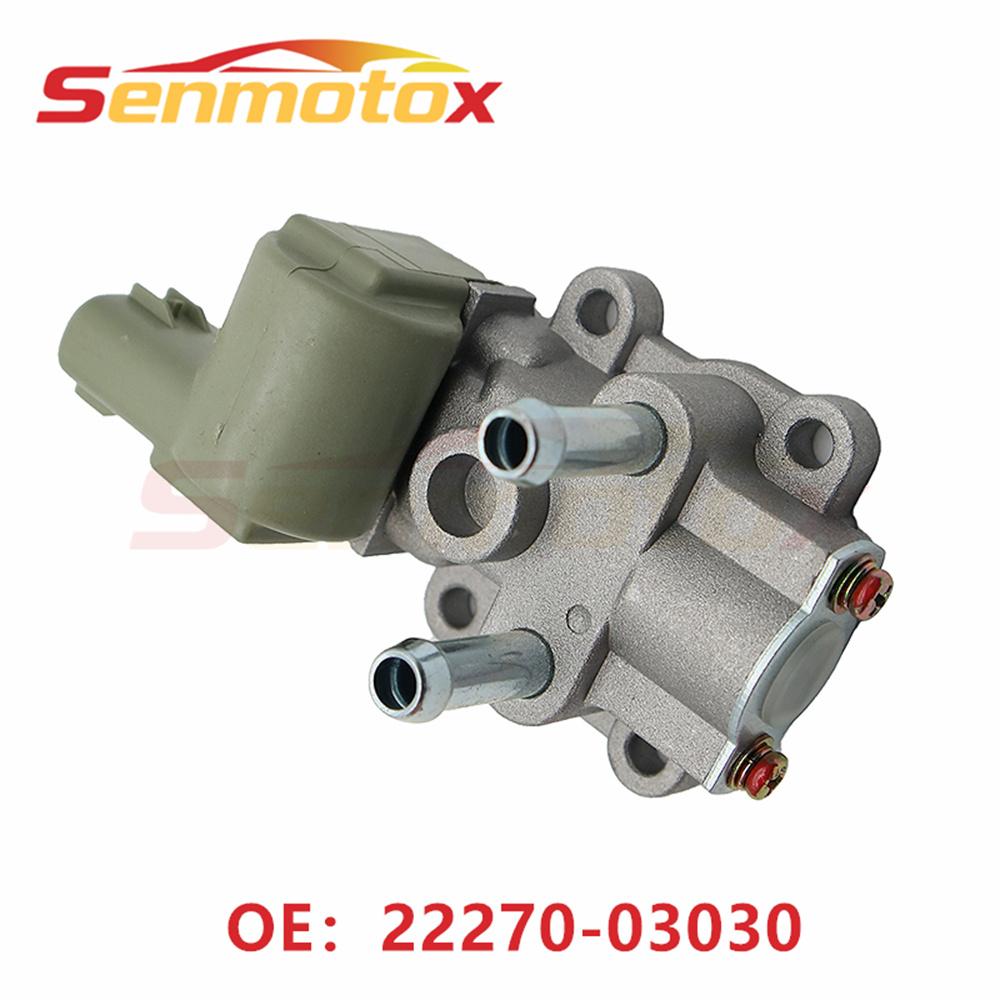 22270-03030 Клапан управления холостым ходом 22270-74340 Для Toyota Camry 2000-1996 Solara 2000 4-цил. 2.2L 2227003030 Автоаксессуары