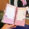 6 Holes Loose Leaf Paper Refill A6 Notebook Refill Fashion Notebook Paper  Students