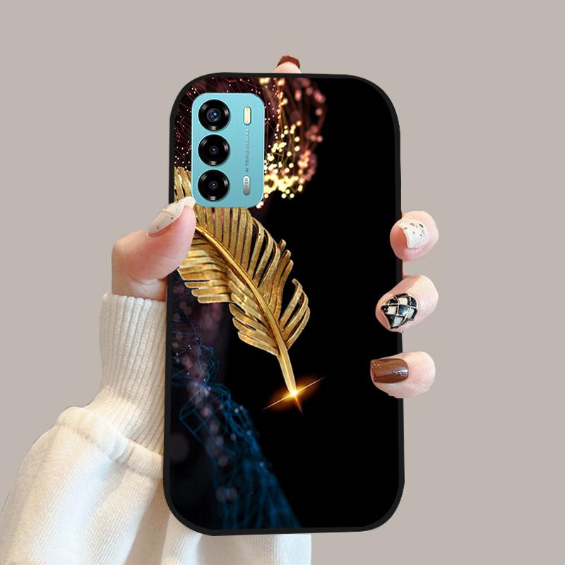 Для ZTE Blade V40 Vita Модный Чехол 8045 Мягкая Силиконовая Задняя Крышка Для ZTE Blade A72 Чехол A 72 4G Телефон Защитный Fundas Para