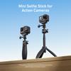 TELESIN 360° Roetation Ball Head Mini Selfie Stick Tripod 3.0 for Gopro hero DJI OSMO Action Insta360 Action Camera Hand Grip 7