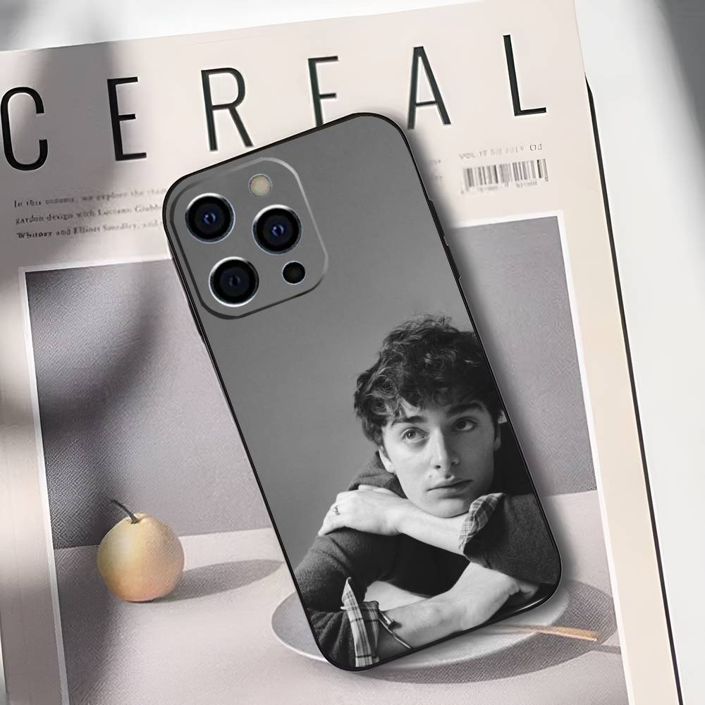 N-Noah Schnapp Pride True Self Phone Case For iPhone 17,16,15,14,13,12,11 Plus,Pro Max,XS,Soft Black Cover