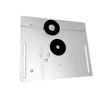 2 in 1 Design Router Table Insert Plate Woodworking Flip Board  For Woodworking Bench