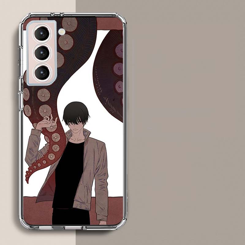 Чехол для телефона Chainsaw Man Yoshida для Samsung Galaxy S25 Edge S24 S23 FE S21 S20 S10 Plus S22 S26 Ultra Чехол Прозрачные Чехлы ТПУ Capa