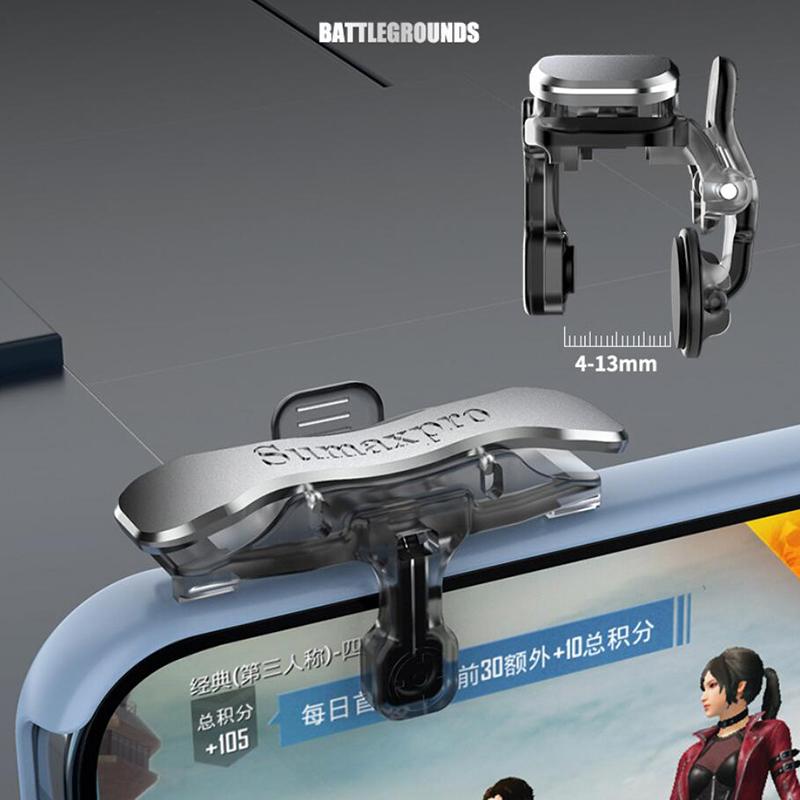 L1 R1 клавиши прицеливания игровой контроллер X8 мобильный игровой триггер для Pubg телефон игровой триггер 6 пальцев чувствительный стрелять телефон игровой триггер