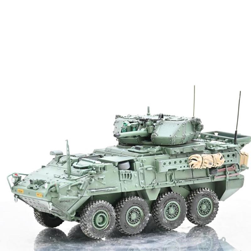 Литье под давлением 1:Американская гусеничная боевая машина пехоты M1296 Dragoon в масштабе 72, готовая модель танка, коллекция, подарочные игрушки