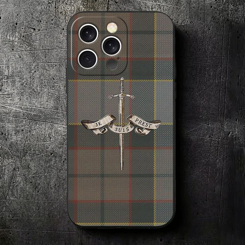 Outlander TV Клэр Мягкий чехол для телефона для iPhone 16 16E 17 Air 15 Pro Max 14 Plus 13 Mini 11 12 7 Черный чехол Задняя крышка