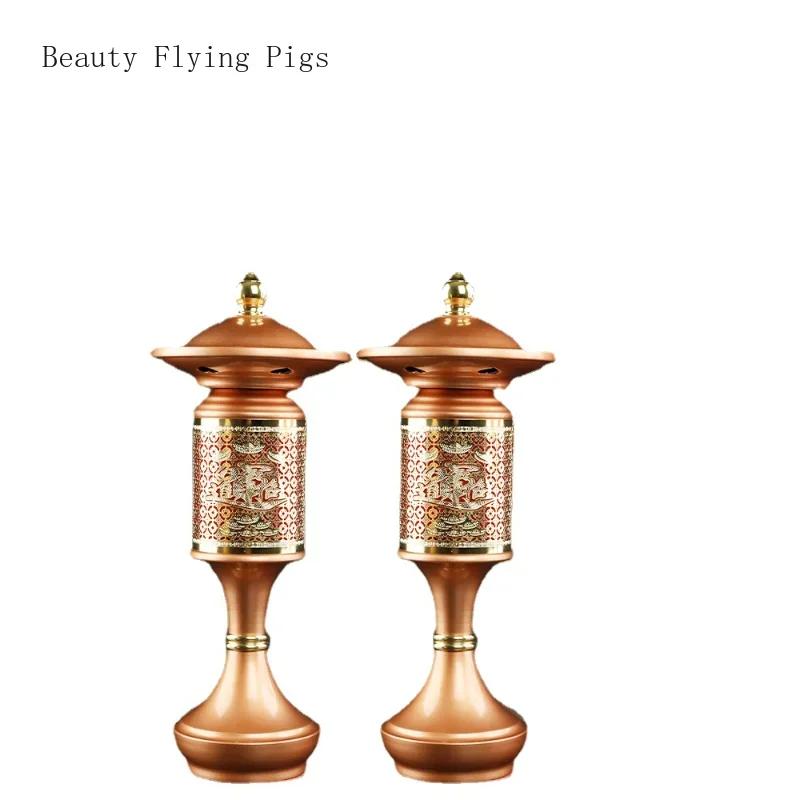 2PCSLED 110v~220v Guan Gong Lamp Home Buddha Hall Подношение Будде Молитва Электрическая Свеча Украшение Фэн-шуй