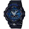 Мужские часы G-SHOCK GA-710-1A2JF, черные и синие, НОВИНКА из Японии