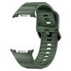 Watch Band for Samsung Galaxy Watch8 44mm/40mm/Watch8 Classic 46mm Wave Shape Silicone Strap