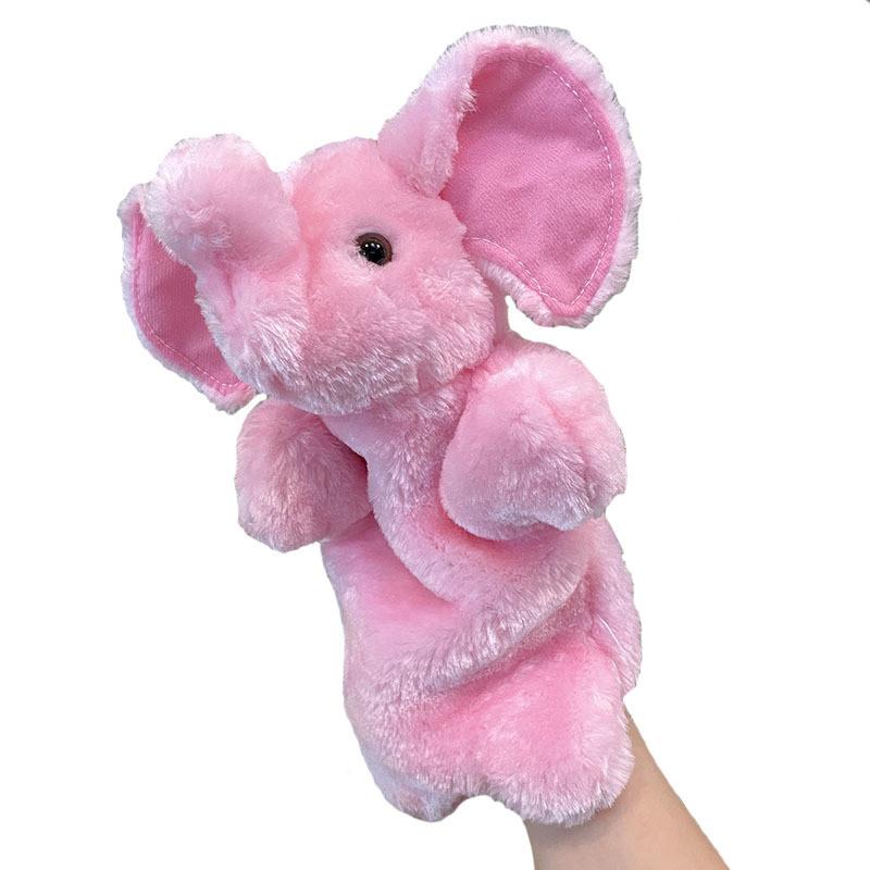 Zodiac Animals Plush Puppets Collection With Customizable Design For Nursery Performance Activities