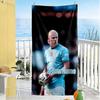 Haaland Customize Text Beach Towel Super Soft Microfiber Quickdry Fabric Perfect for Traveling Yoga Camping and Swimming